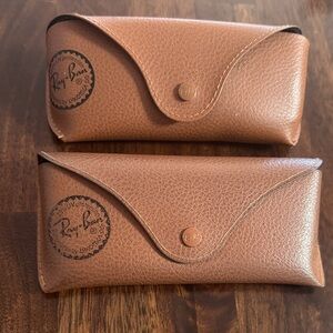 Ray-Ban Tan Eyewear Cases!